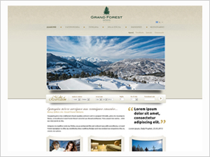 Grand Forest Resort Metsovo Site Design